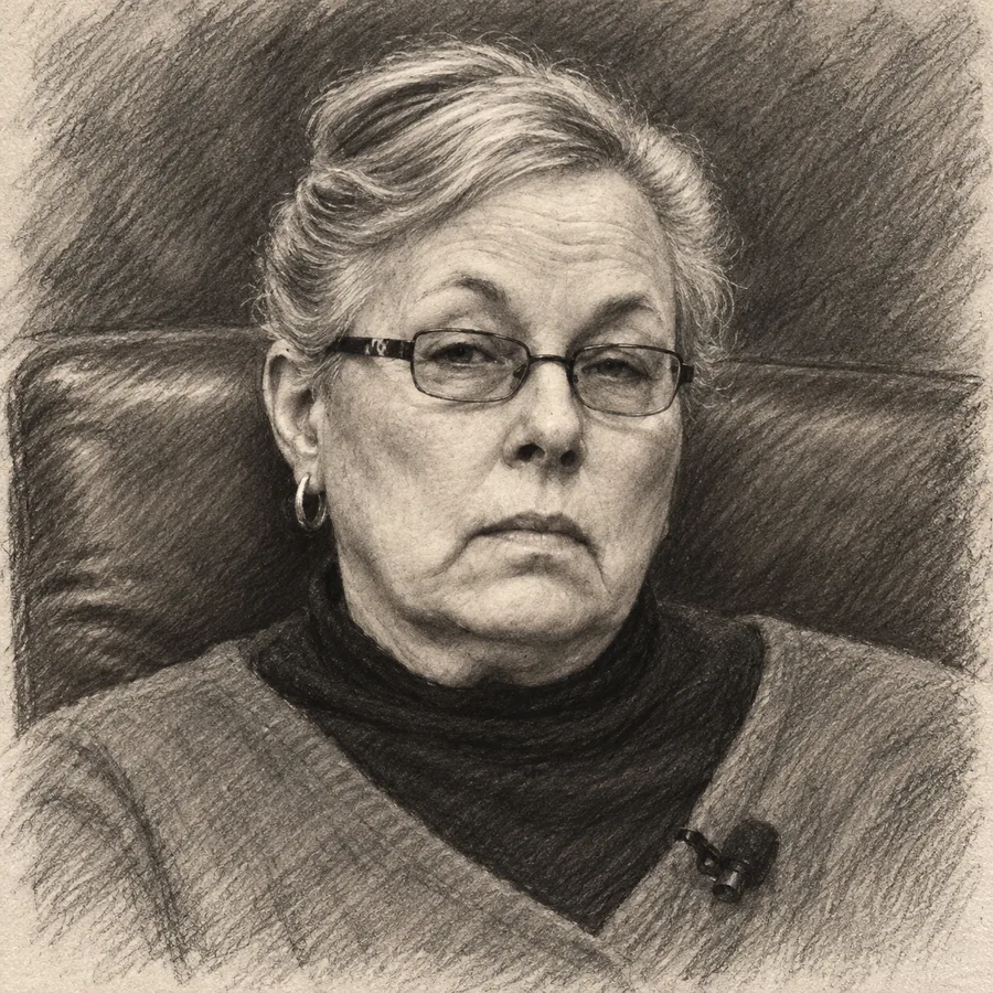 Illustrated portrait of Elaine Taylor