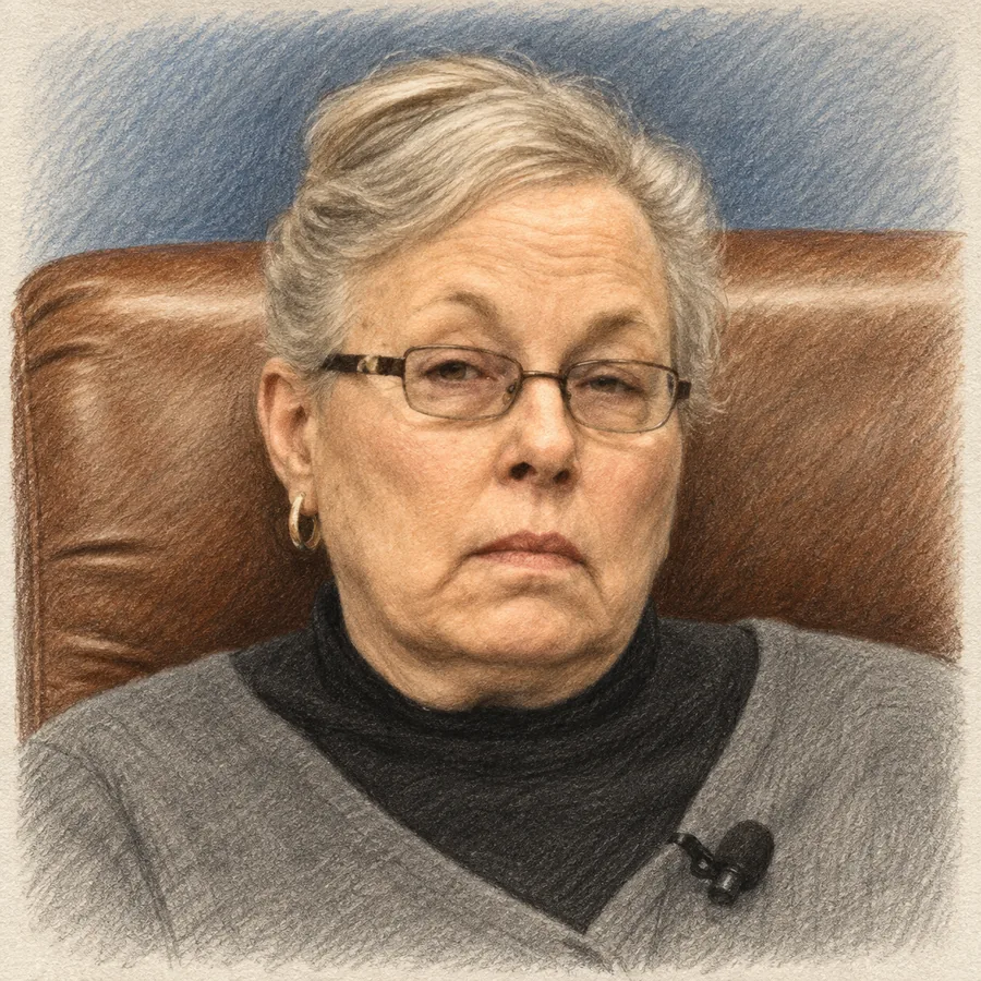 Illustrated portrait of Elaine Taylor
