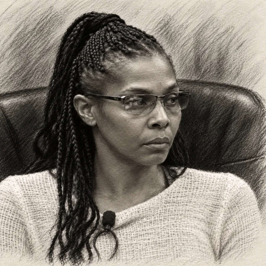 Illustrated portrait of Sherry Ellis