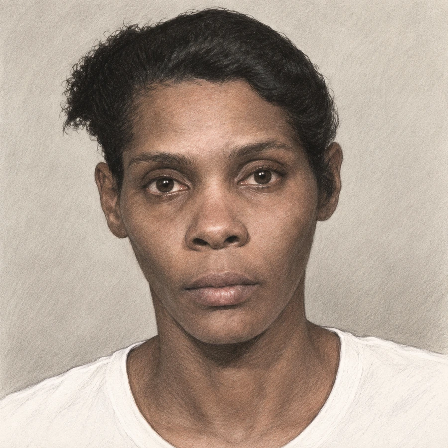 Illustrated portrait of Sherry Ellis